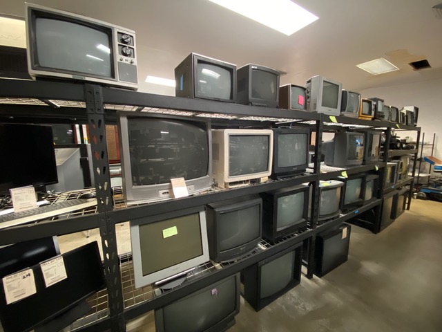 Equipment from Robert Chartier / 24frame: CRT monitors
