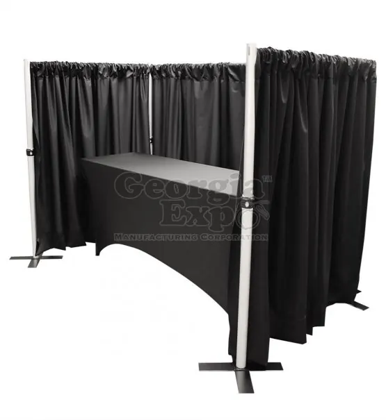 Georgia Expo AV Tech Drape Surround Kit with black drape