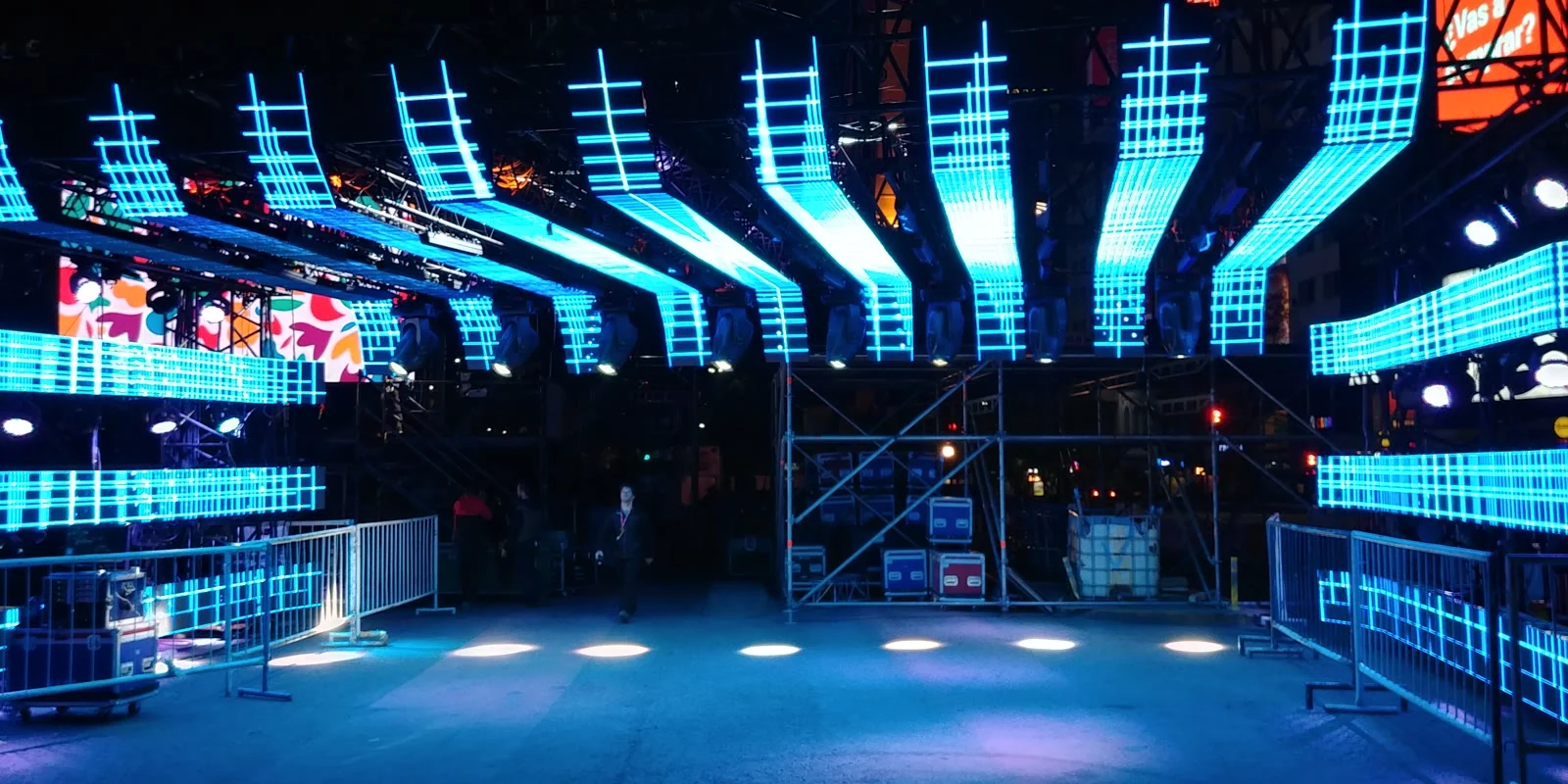 Documentation du projet : LED à l'ouverture des Jeux olympiques de la jeunesse 2018