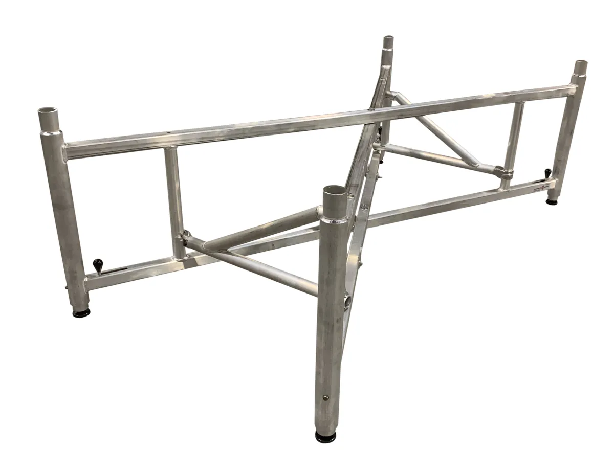 Adjustable Staging Dimensions WunderStructure support system